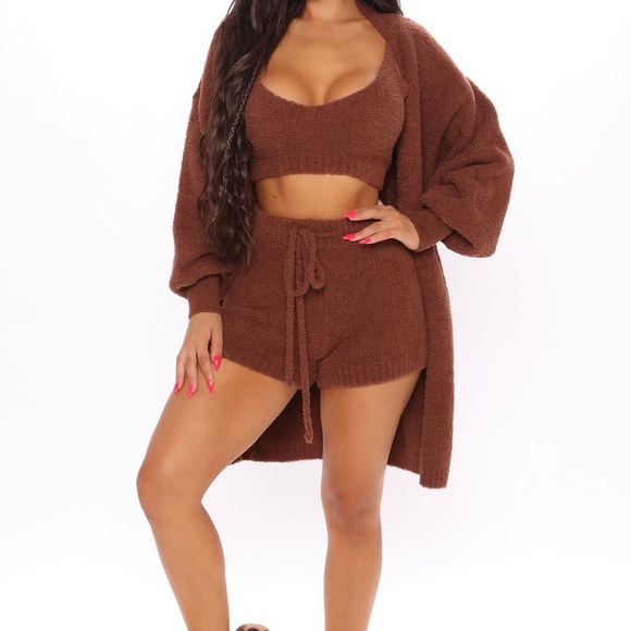 Fuzzy 3 piece set - Picture 3 of 4